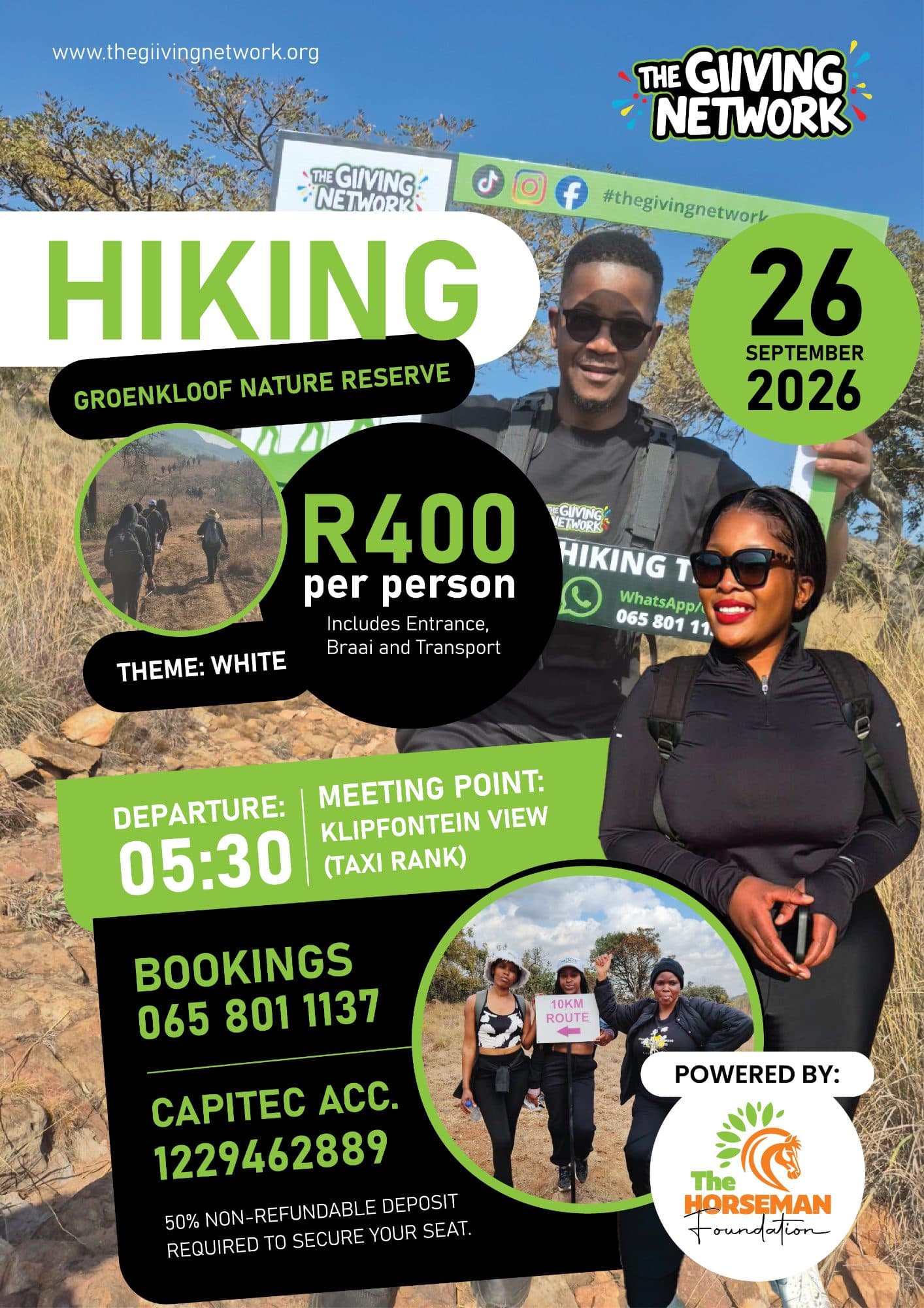 Spring Hiking Experience poster